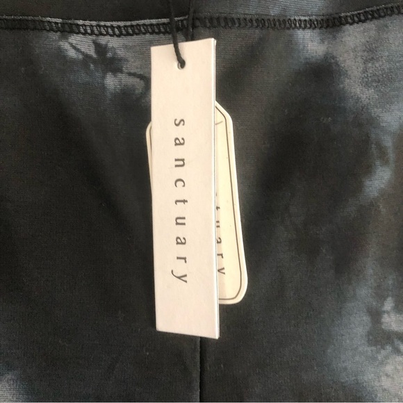 Sanctuary Grey Blue Print Leggings Size XS NWT - Picture 12 of 12